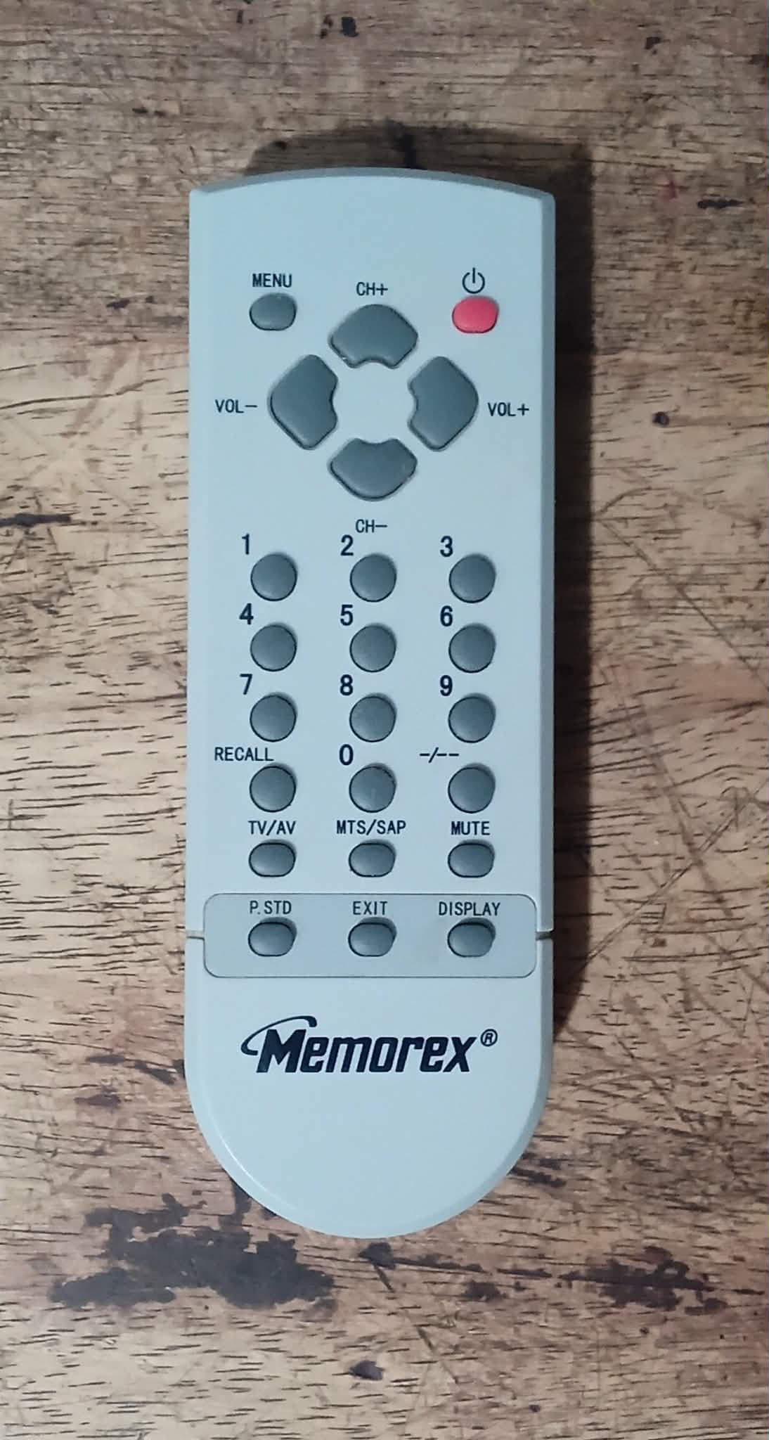 Memorex MT2024 Remote