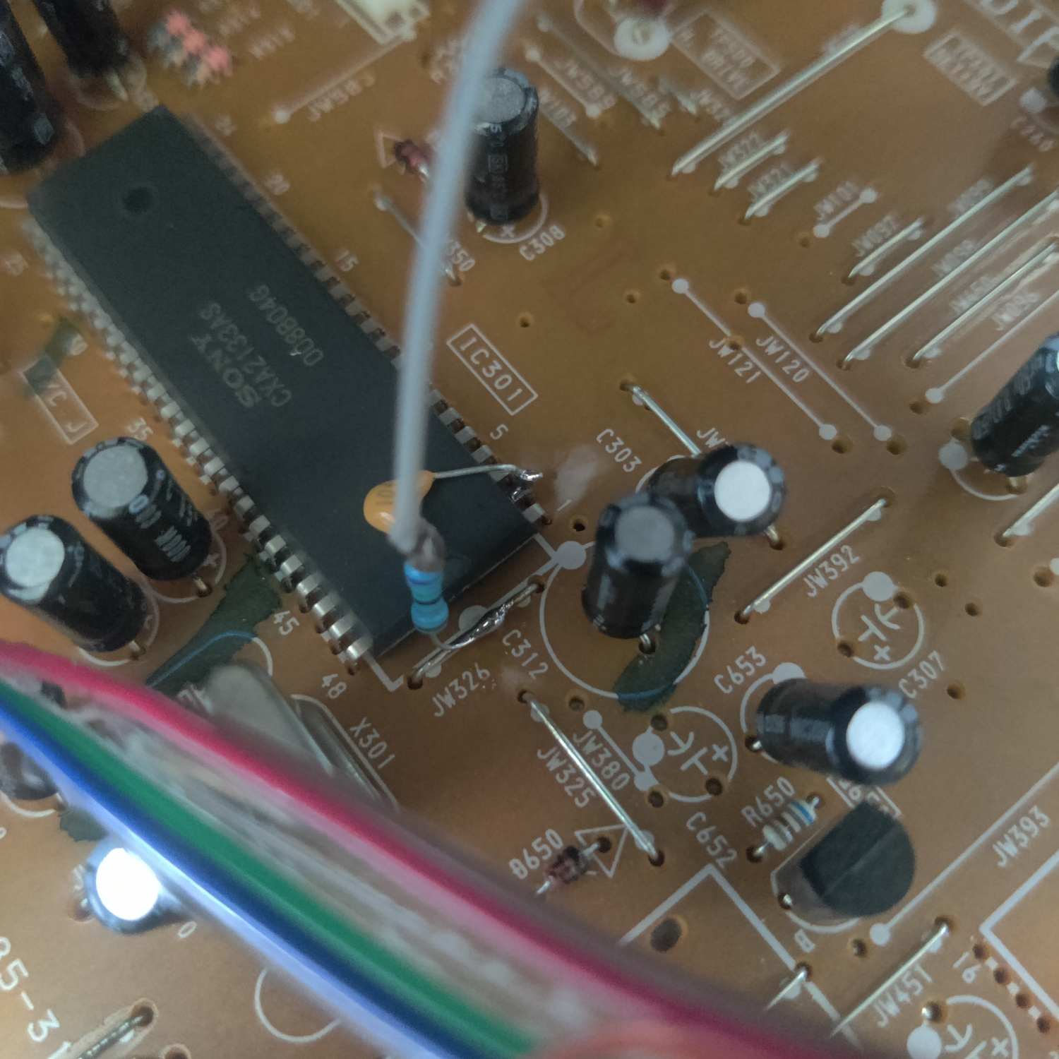 Chroma input components