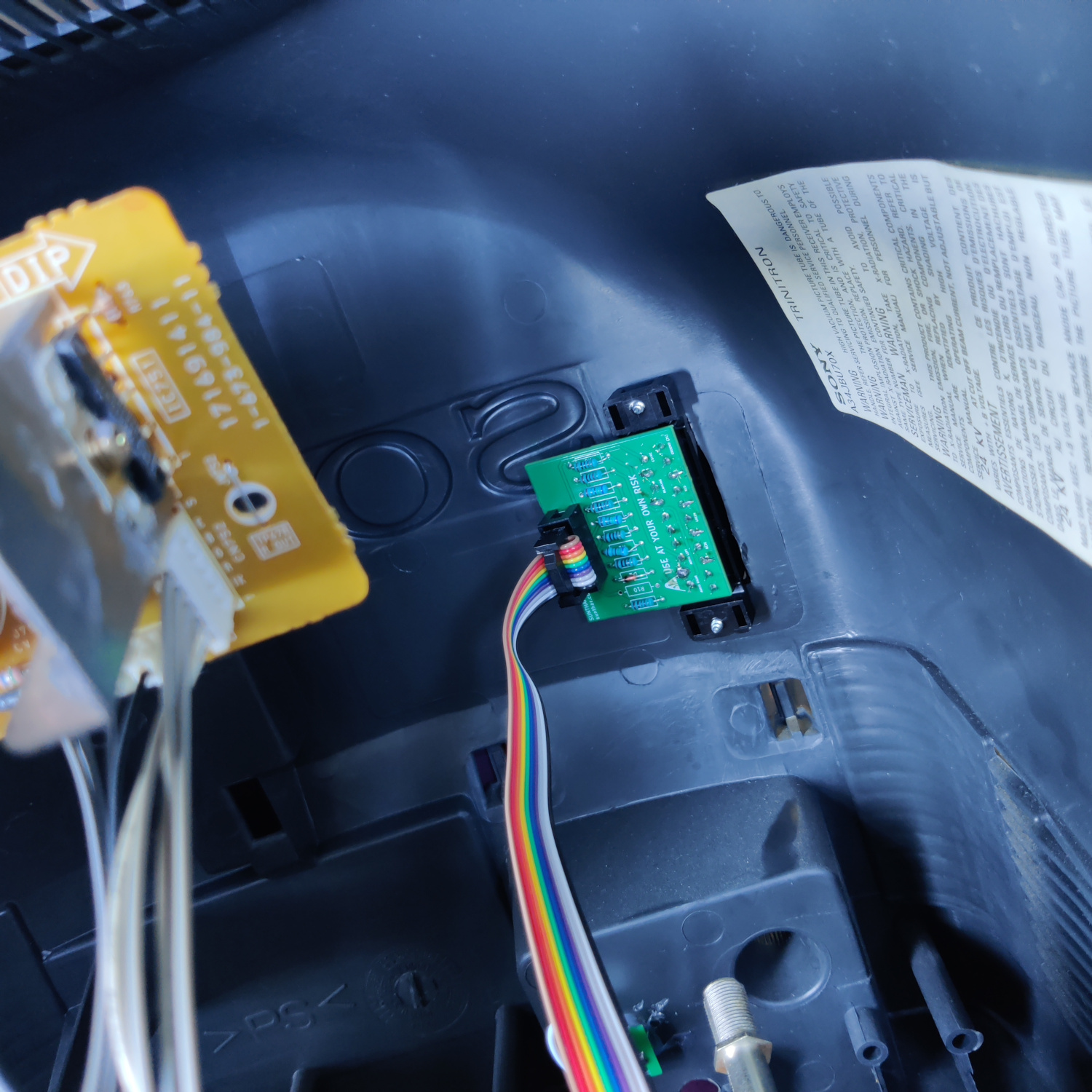 audio and sync for RGB SCART