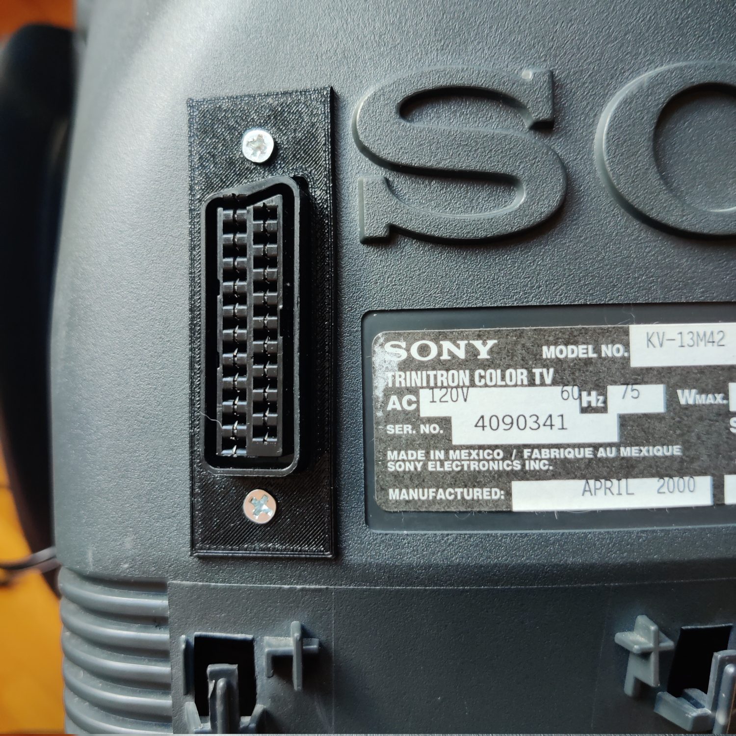 audio and sync for RGB SCART