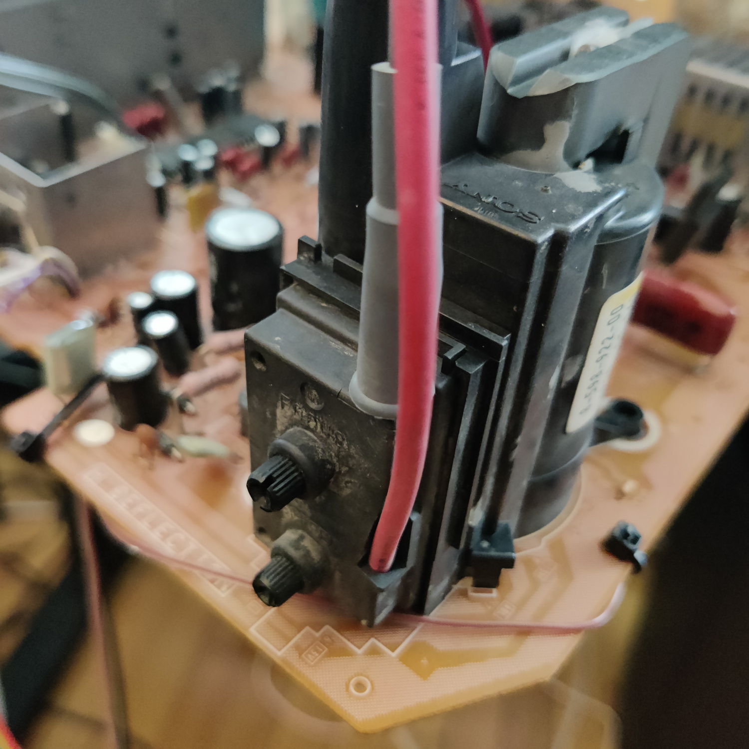 Blanking wire routing