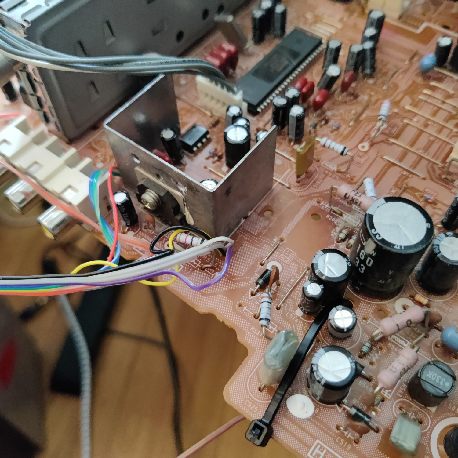 RGB, Sync and Audio wires